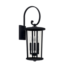 Capital 926731BK - 3 Light Outdoor Wall Lantern