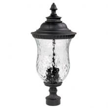 Capital 9785BK - 3 Light Outdoor Post Lantern