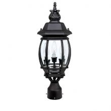 Capital 9865BK - 3 Light Outdoor Post Lantern