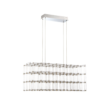 Eurofase 33717-012 - LINWOOD,LED CHANDELIER,RECT,CH