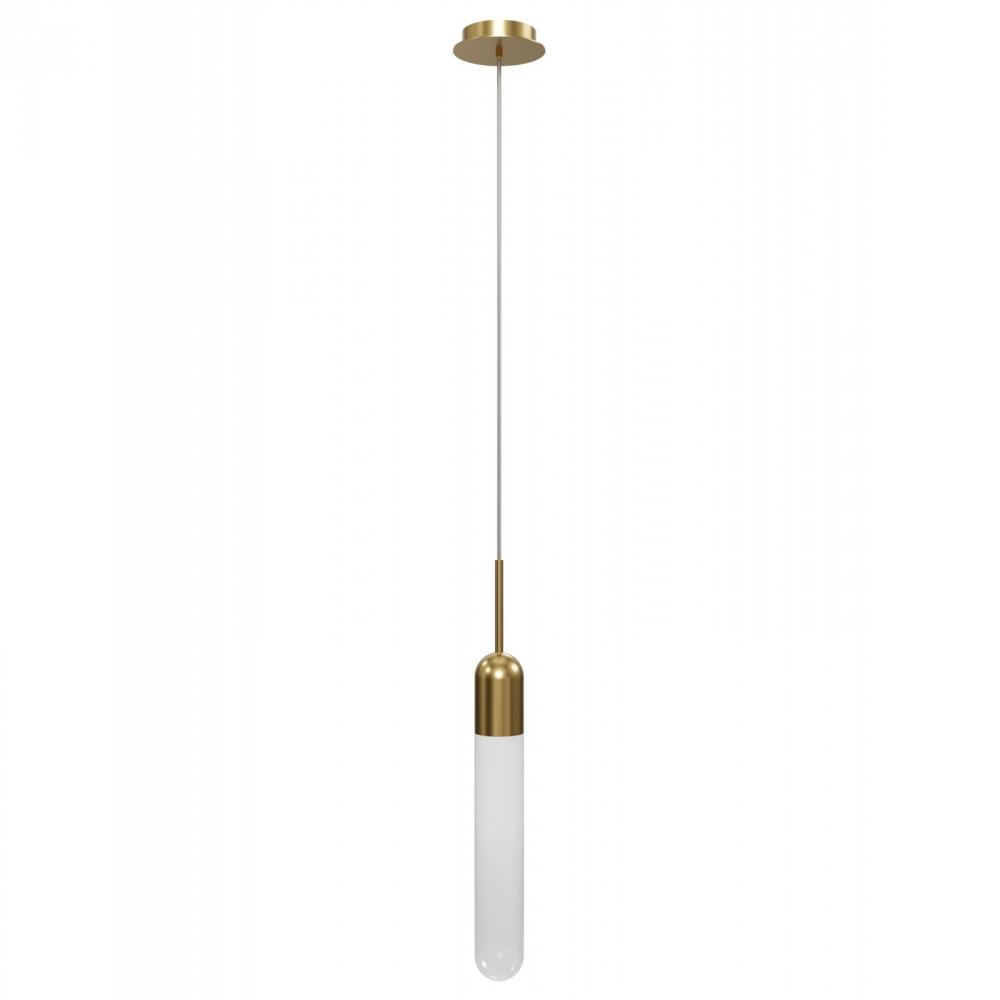 Tribeca Aged Brass Pendant