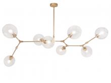 Avenue Lighting HF8088-BB - Fairfax Collection Hanging Chandelier