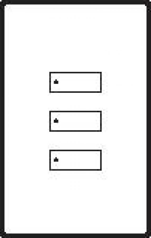 SR FCPLT KIT 3 BUTTON INSERT