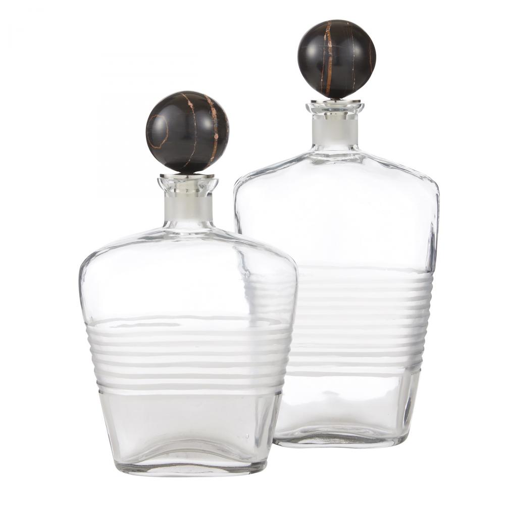 Eaves Decanters, Set of 2