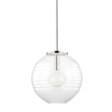 Hudson Valley 2717-PN - 1 LIGHT LARGE PENDANT