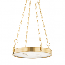 Hudson Valley 7220-AGB - 1 LIGHT CHANDELIER