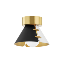 Hudson Valley KBS1352501S-AGB - 1 LIGHT SMALL FLUSH MOUNT