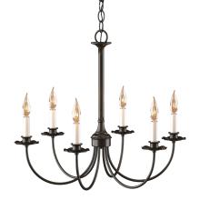 Hubbardton Forge 107060-SKT-14 - Simple Lines 6 Arm Chandelier