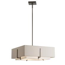 Hubbardton Forge 139630-SKT-MULT-07-SF1605-SE2012 - Exos Square Double Shade Pendant