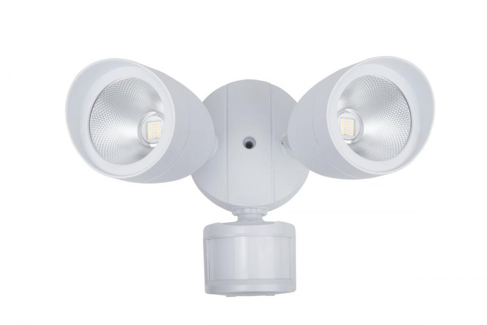 LED Security Lights, 5000k, 270 Degree, Cri80, Es, Ul, 20w, 120w Equivalent, 50000hrs, Lm1400