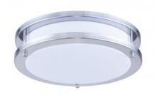 Elegant CF3200 - LED Double Ring Ceiling Flush, 3000K, 120�, Cri80, Etl/Fcc, 15W, 75W Equivalent, 50000Hrs, Lm