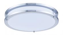 Elegant CF3201 - LED Double Ring Ceiling Flush, 3000K, 105�, Cri80, Etl, 28W, 100W Equivalent, 35000Hrs, Lm200