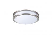 Elegant CF3202 - LED Double Ring Ceiling Flush, 5000K, 116�, Cri80, Es, Ul, 18W, 120W Equivalent, 50000Hrs, Lm