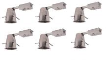 Elegant ICAT4R-T24LED-6PK - 4 Inch Icat Remodel Housing, 120v, T24 Connector, led Retrofit Only 6 Pack