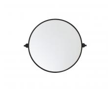 Elegant MR6A2432SIL - Soft Corner Pivot Mirror 24x32 Inch in Silver