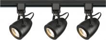 Nuvo TK414 - LED Track Kit - 12 Watt LED - 3000K - 4 foot Track - 36 degree - Pinch Back - Black Finish