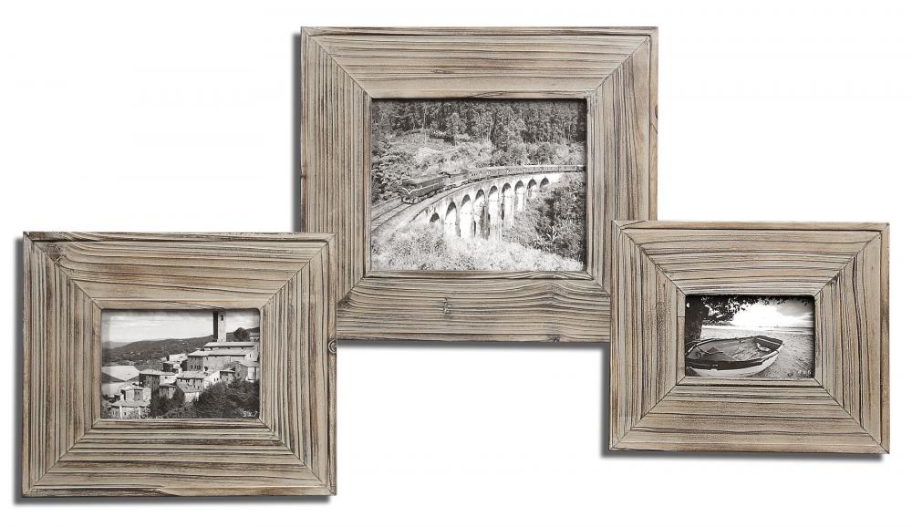 Alfio Wood Photo Frames, Set/3