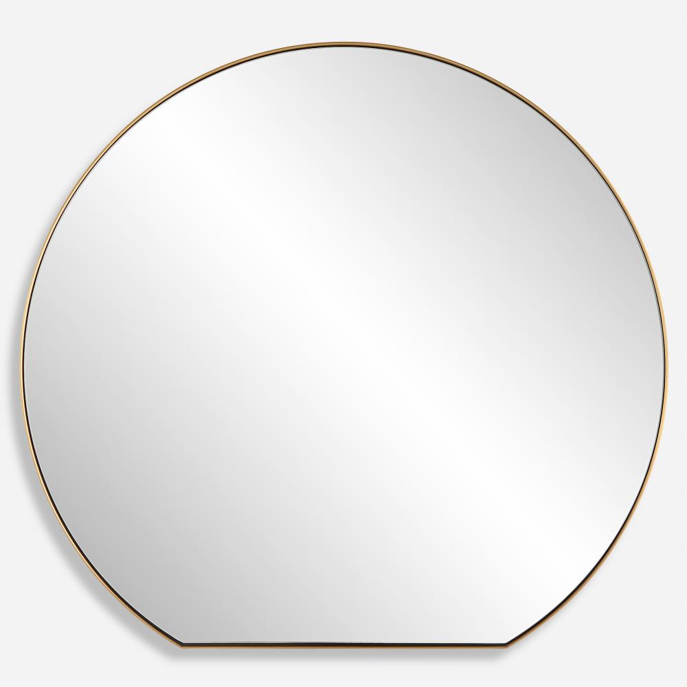 Cabell Small Brass Mirror