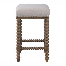 Uttermost 23495 - Pryce Wooden Counter Stool