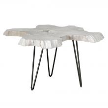 Uttermost 25478 - Trillium Bleached Teak Coffee Table