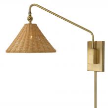 Uttermost 22571 - Phuvinh 1 Light Rattan Shade Sconce