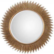 Uttermost 08137 - Marlo Round Gold Mirror