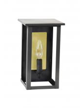 Northeast Lantern 8961R-DB-LT1-CLR-BR63 - Small Ashford With Rectangle Reflector Wall Mount Light