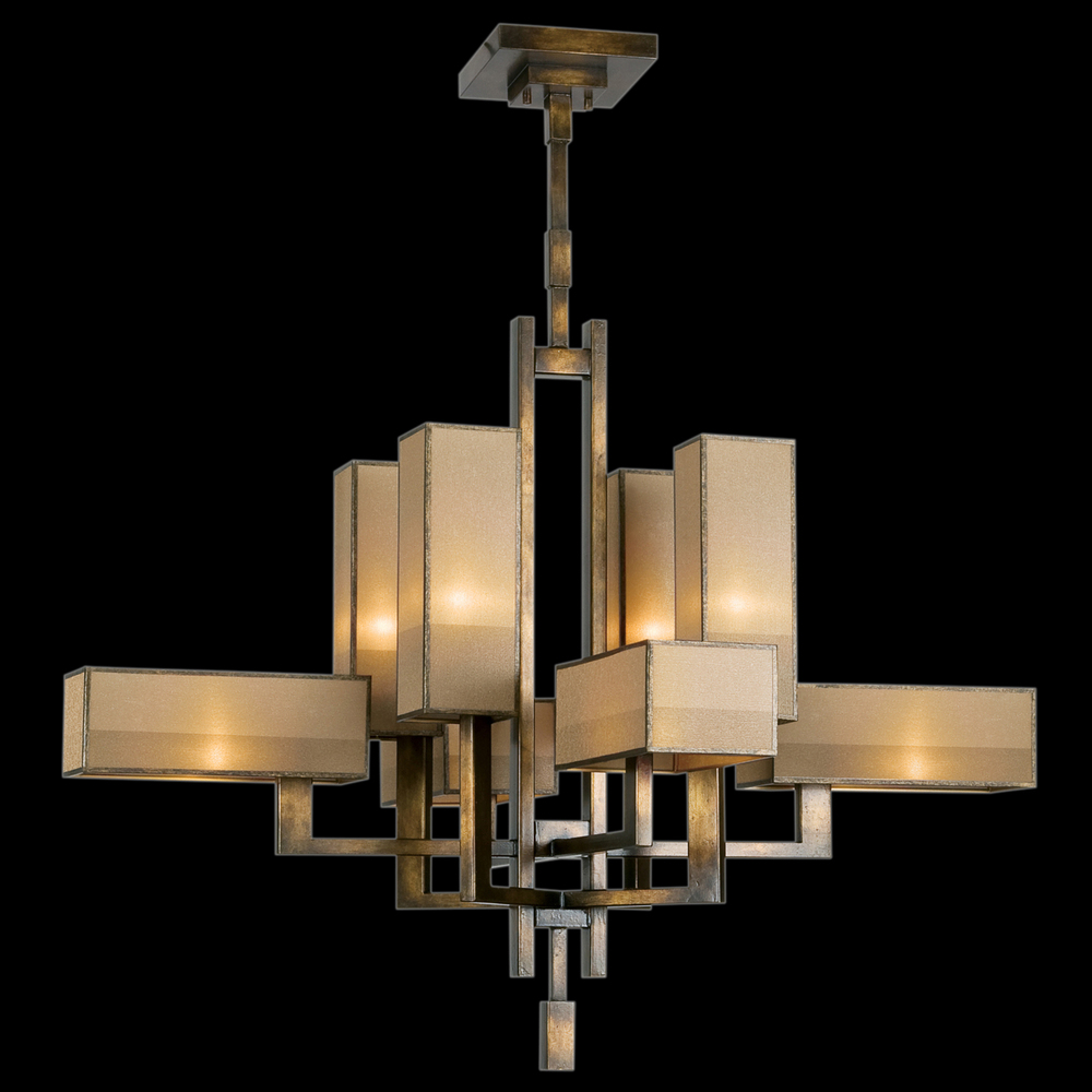 Perspectives 42"W Square Chandelier