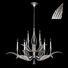 Fine Art Handcrafted Lighting 893640-11ST - Plume 45"W Round Chandelier